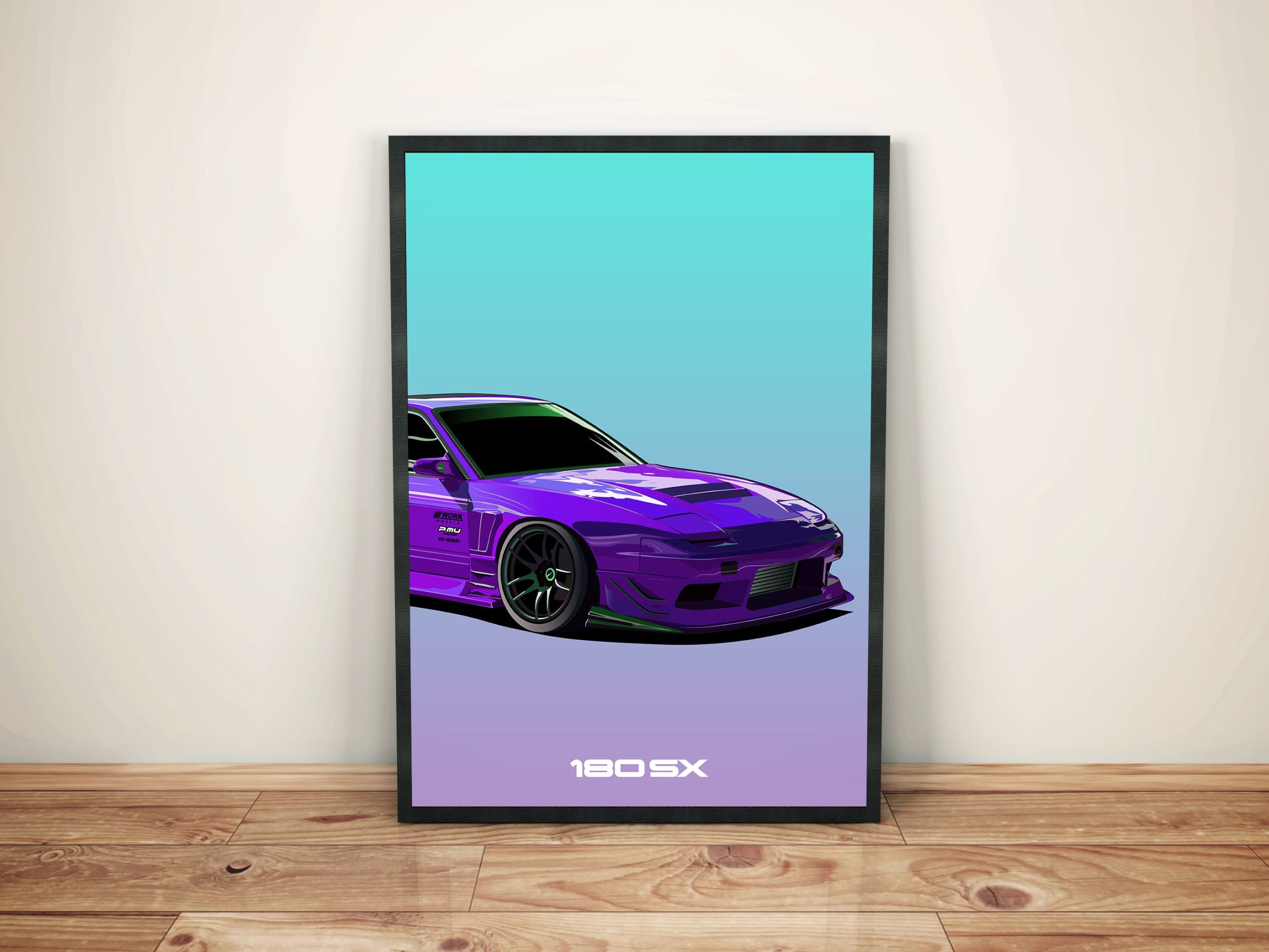 Classic Racing Cars Poster