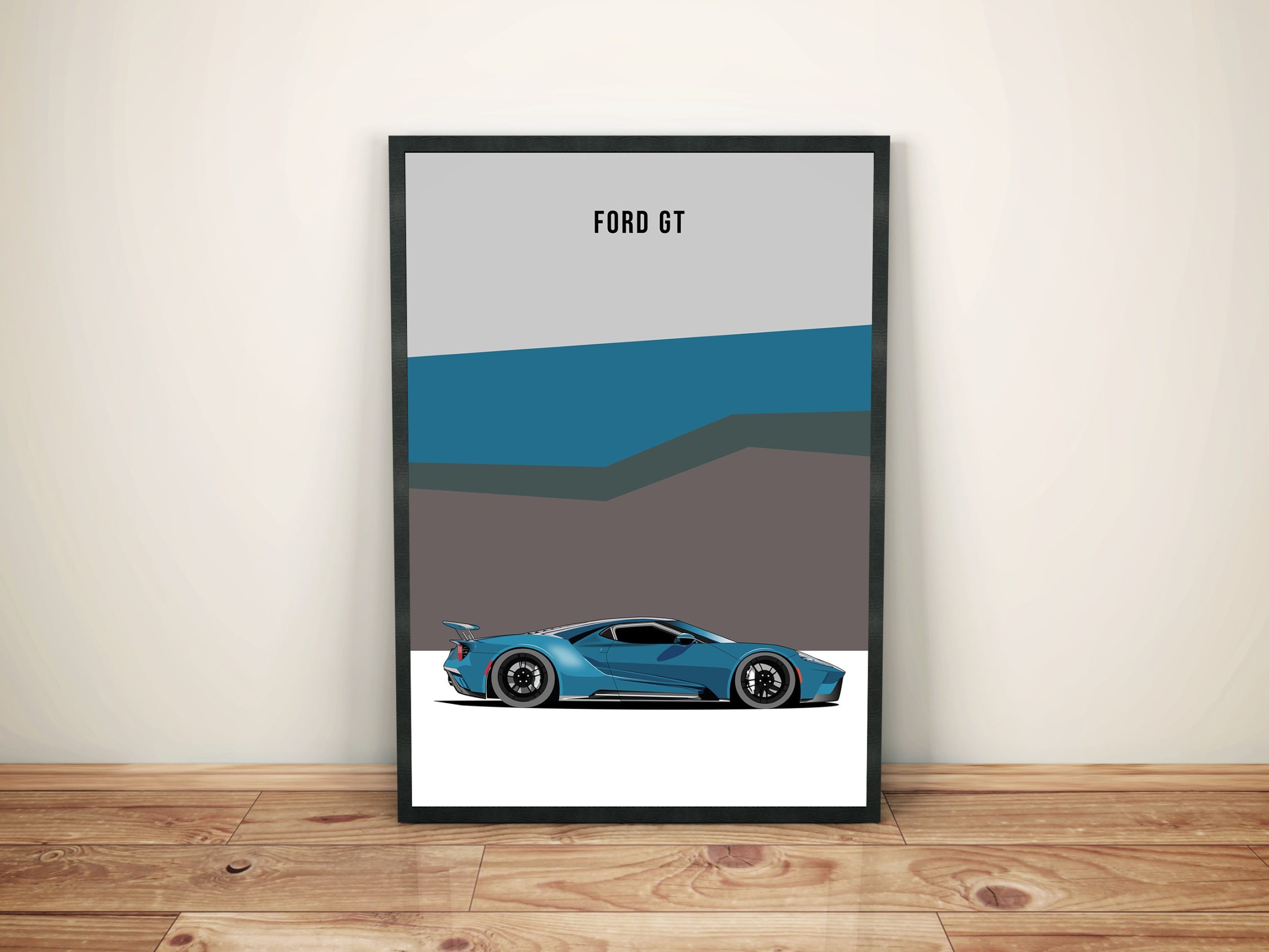 Classic Racing Cars Poster