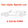 Sports car size1