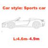 Sports car size2