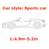 Sports car size3