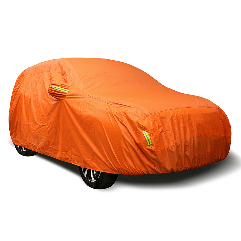 Universal Autoabdeckung Orange Für Aussenbereich