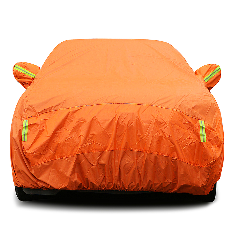 Universal Autoabdeckung Orange Für Aussenbereich