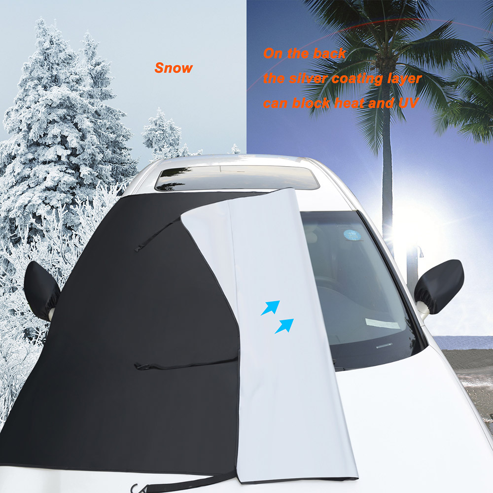 Universal Auto Frontscheibe Abdeckung Auto Sonnenschirm Schnee Eis