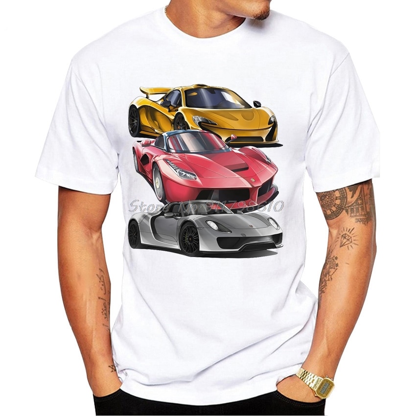 RWB Porsche T-Shirts Verschiedene Motive