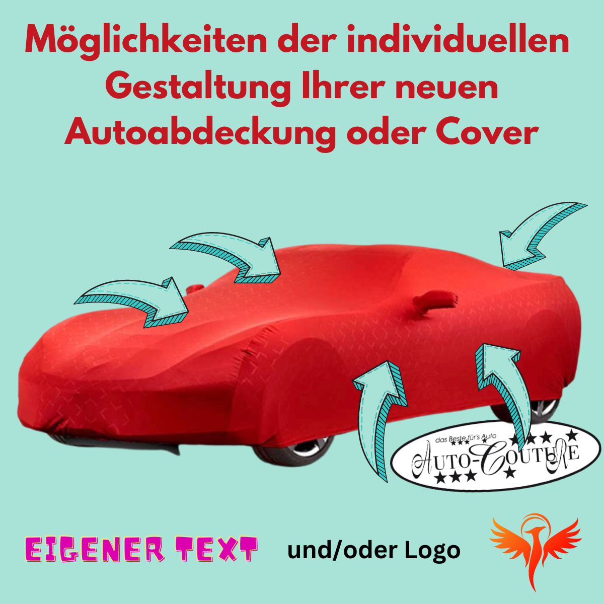 Autoschutzdecke Autoplane Halbgarage UV Schutz für Ford Mustang