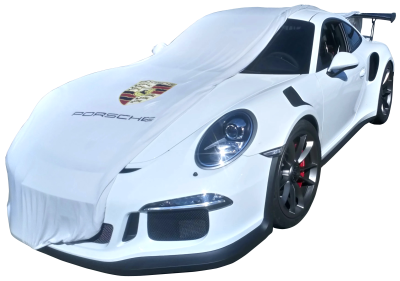 bedruckte Autoabdeckung für Porsche 911 GT2 RS mit Porsche Logo